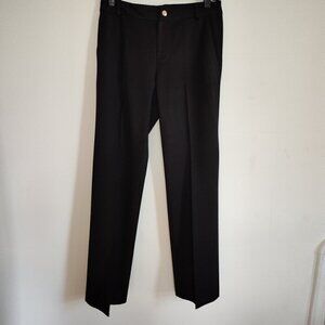 Ladies Petite SZ 2P Lauren Ralph Lauren Black Work Pants